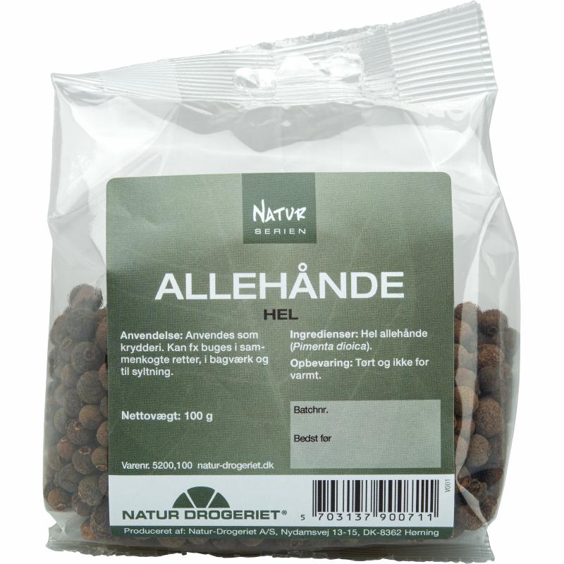 Allehånde hel 100 g